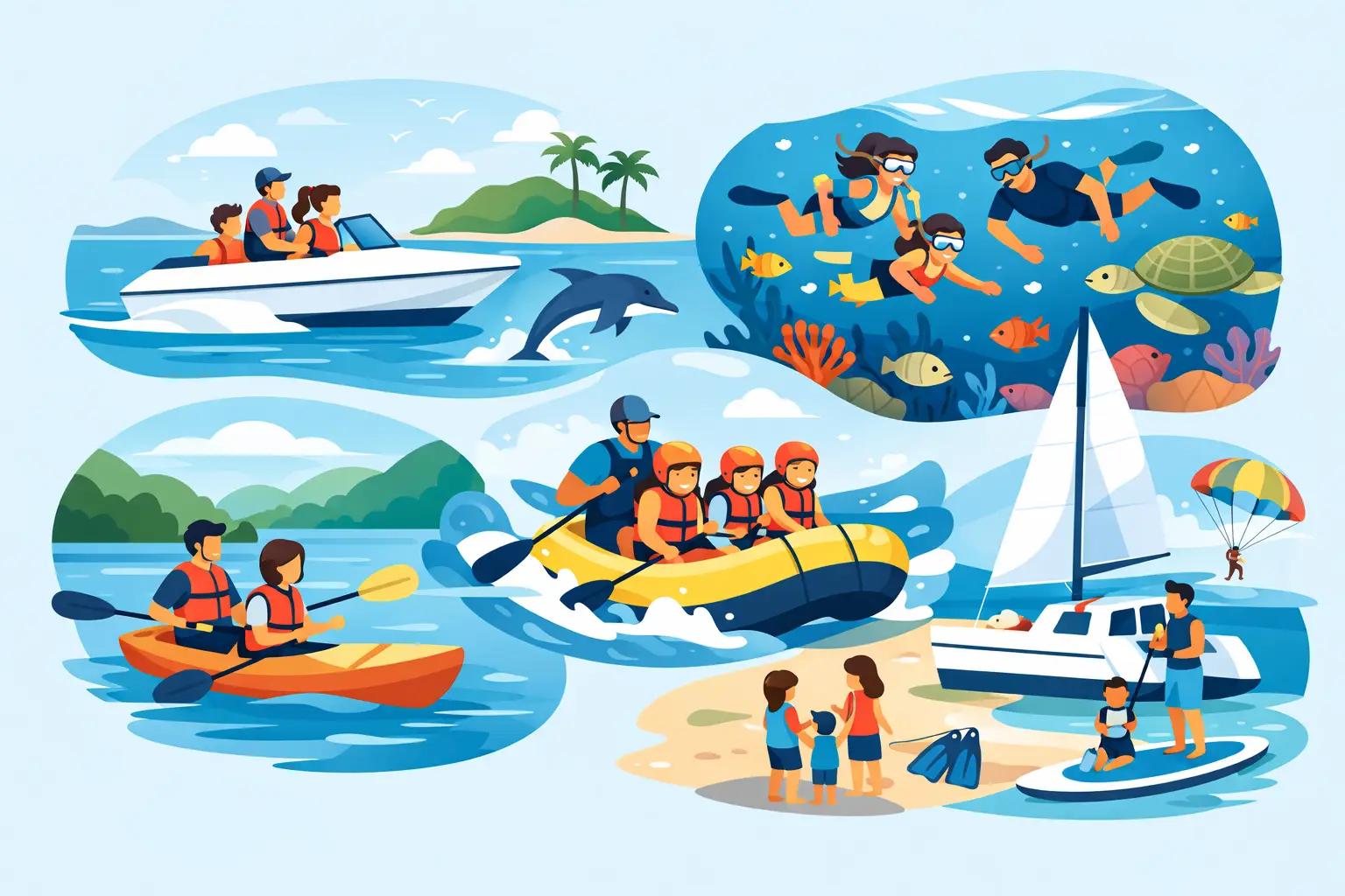 You are currently viewing 7 Top Family Water Excursions to Book