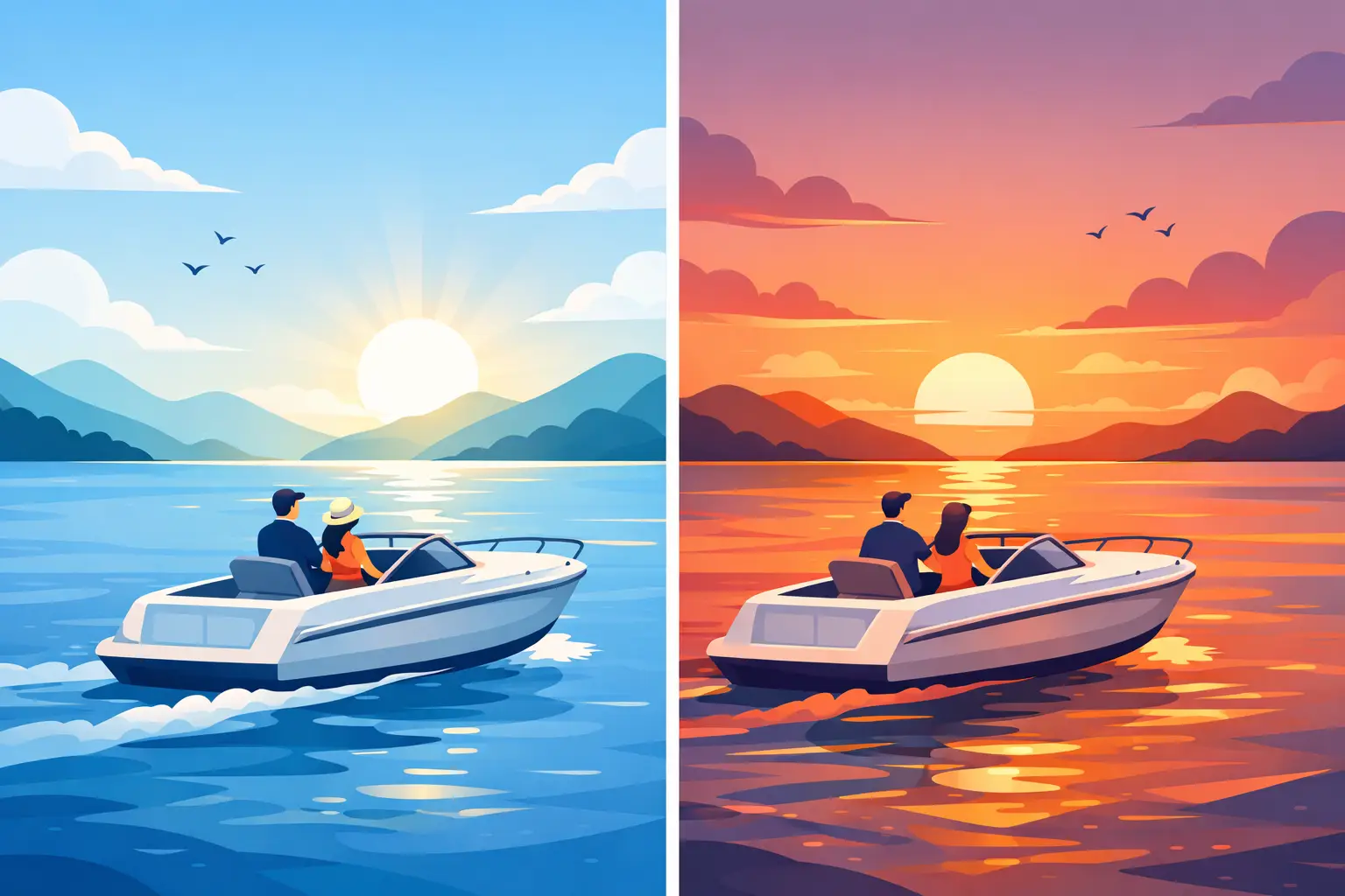You are currently viewing Morning vs Sunset Boat Trip: Which Is Better?