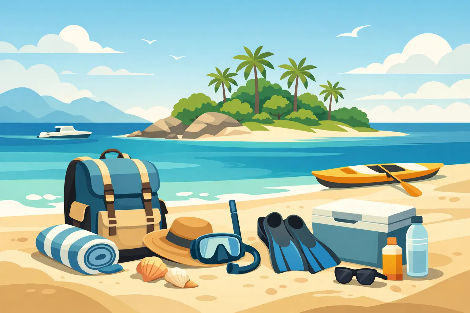 You are currently viewing What to Take to Shell Island