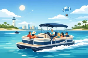 Read more about the article Captained Pontoon Panama City Beach for Your Group