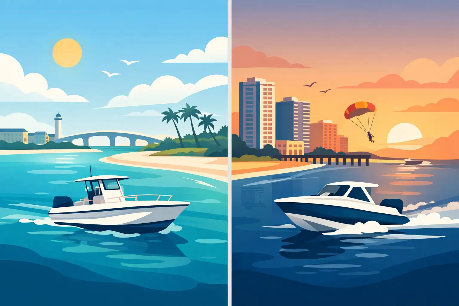 You are currently viewing Destin or Panama City Boating? What to Choose