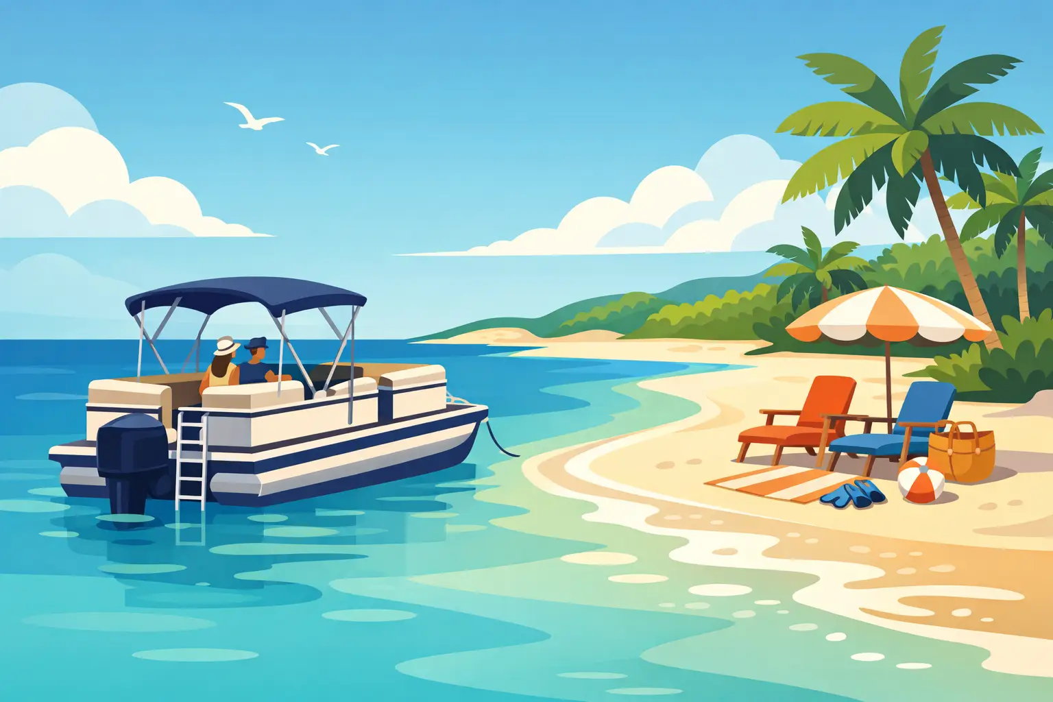 You are currently viewing Pontoon Charter Destin for a Private Beach Day